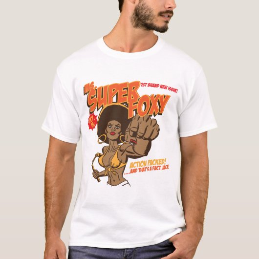 Mevrouw Super Foxy T-shirt (Voorkant)