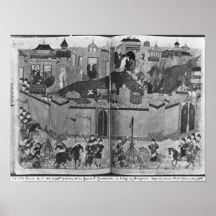 mevrouw Suppl PersanMongols onder leiding van Poster