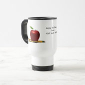  mevrouw Teacher Travel Mug Reisbeker (Voorkant links)