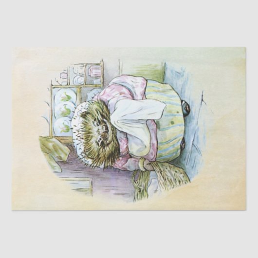 Mevrouw Tiggy-Winkle 5 Tissuepapier (Voorkant)