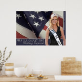 mevrouw U.S. Galaxy - 1 Poster (Keuken)