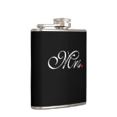 Mevrouw Wife Bride Zijn haar nieuwe widen Heupfles (Rechts)