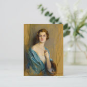 Mevrouw William Burden, Briefkaart (Staand voorkant)