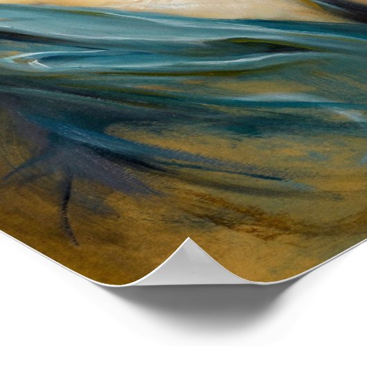 Mevrouw William Burden, Poster (Hoek)