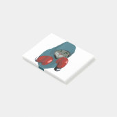 Mew Boxing Cat Post-it® Notes (Schuin)