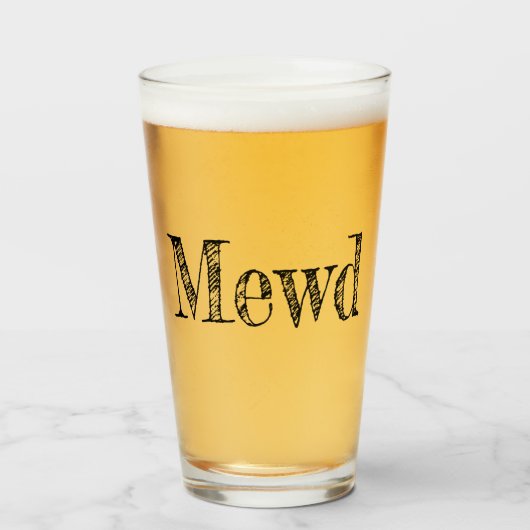 Mewd Mood Glas (Voorkant gevuld)