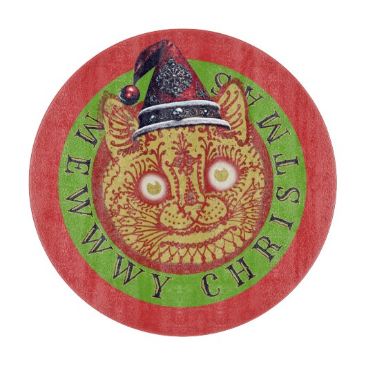 MEWY CHRISTMAS snijplank (Voorkant)