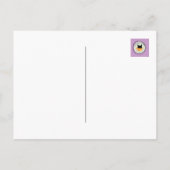 Mewy Kerstmis Briefkaart (Achterkant)