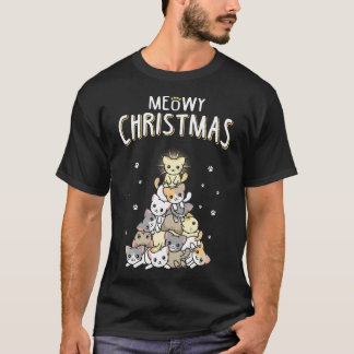 Mewy Kerstmis T-shirt