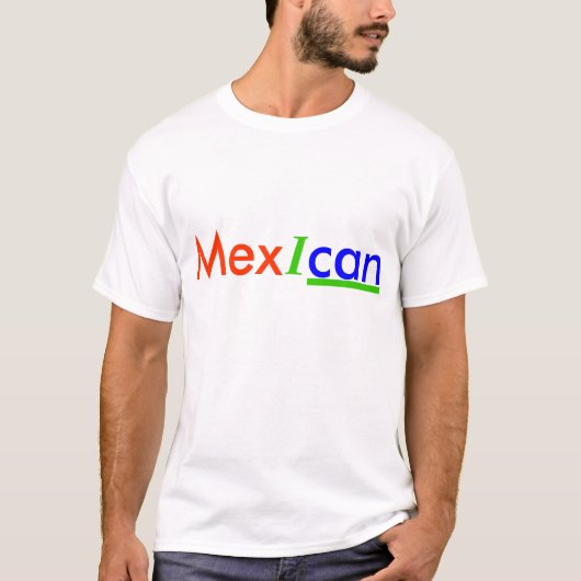 Mex I kan T-shirt (Voorkant)
