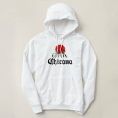 MexChicana Chicana Sweat à capuche (Design devant)