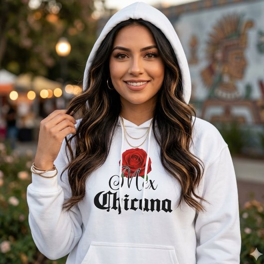 MexChicana Chicana Sweat à capuche