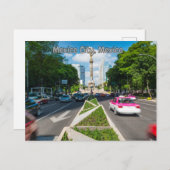 Mexcio City, Mexique Carte postale (Devant / Derrière)