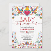 Mexica Fiesta Baby shower Uitnodiging (Voorkant)