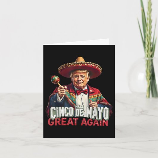 Mexicaan maakt Cinco de Mayo weer geweldig grappig Kaart (Voorkant)