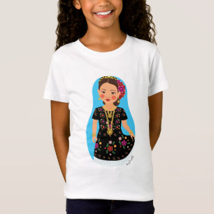 Mexicaan, Tehuana Matryoshka Girls' T-shirt