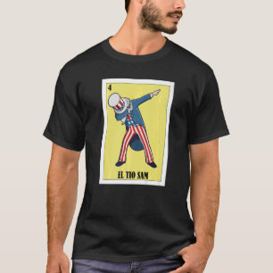 Mexicaan voor 4 juli El Tio Sam T-shirt