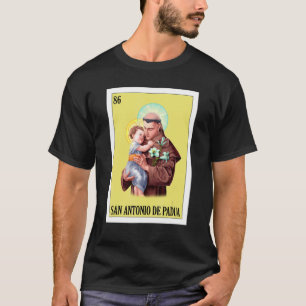 Mexicaan voor christenen San Antonio de Padua T-shirt