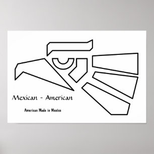 Mexicaans-Amerikaans Poster