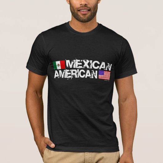 Mexicaans-Amerikaans T-shirt (Voorkant)
