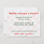 Mexicaans-Amerikaanse golfvlag Kaart (Achterkant)