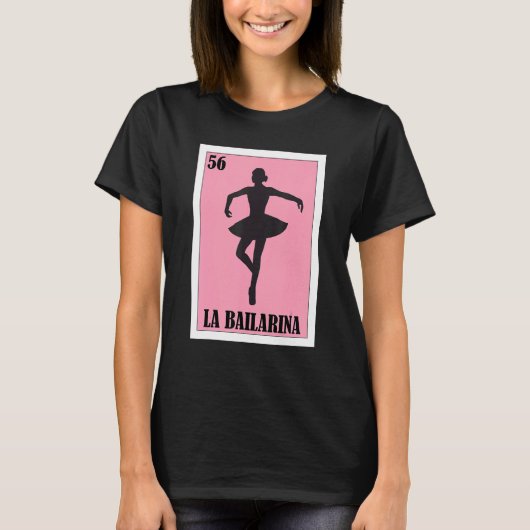 Mexicaans Ballet La Bailarina T-shirt (Voorkant)