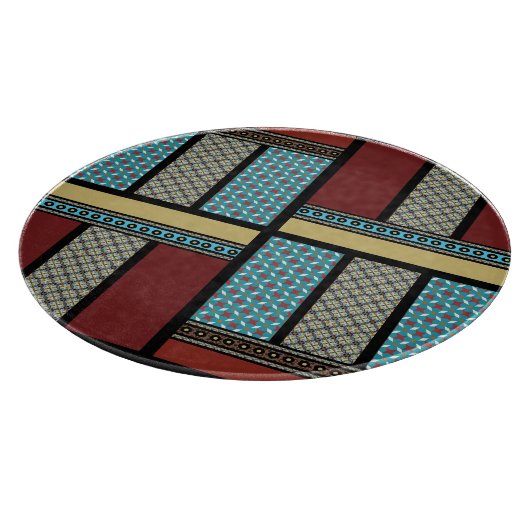 Mexicaans blokpatroon 1 snijplank (Hoek)