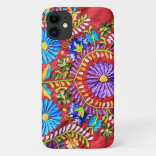 Mexicaans borduurontwerp iPhone 11 hoesje