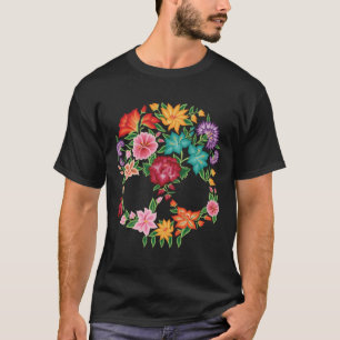 Mexicaans borduurstijlvolle design uit Oaxaca, T-shirt
