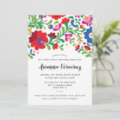 Mexicaans borduurwerk Baby shower (Staand voorkant)