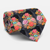 Mexicaans borduurwerk stropdas (Opgerold)