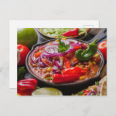 Mexicaans briefkaart (Voorkant / Achterkant)