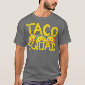Mexicaans Cuisine Funny Taqueria Taco Squad Mexico T-shirt