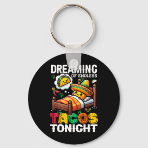 Mexicaans eten Grappig Cinco de Mayo Sleutelhanger