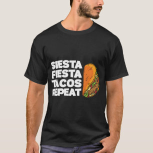 Mexicaans eten, hij leidt me meestal naar taco's t-shirt