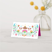 Mexicaans Fiesta Bloem Otomi Confetti Feest Decora (Achterkant)