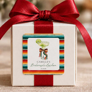 Mexicaans Fiesta Bruidsmeisjes Lunch Favor Sticker