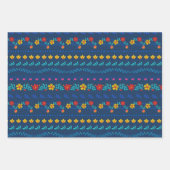 Mexicaans Folk Art Pattern Inpakpapier Vel (Voorkant)