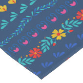 Mexicaans Folk Art Pattern Korte Tafelloper (Hoek)