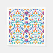 Mexicaans Folk Art Pattern Servet (Voorkant)