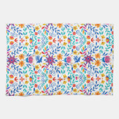 Mexicaans Folk Art Pattern Theedoek (Horizontaal)
