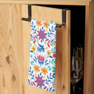Mexicaans Folk Art Pattern Theedoek