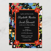 Mexicaans Folk Art Wedding Kaart (Voorkant / Achterkant)