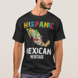 Mexicaans Gezegde slogan Spaans Mexicaans erfgoed T-shirt
