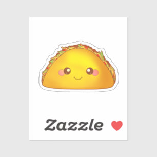 Mexicaans Ground Beef Hard Shell Taco Sticker