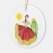 Mexicaans Kerstornament met Dancer Ornament (Links)