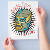 Mexicaans Lucha Libre-worstelmasker Flyer (Hand)