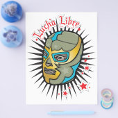 Mexicaans Lucha Libre-worstelmasker Flyer (Enkel)