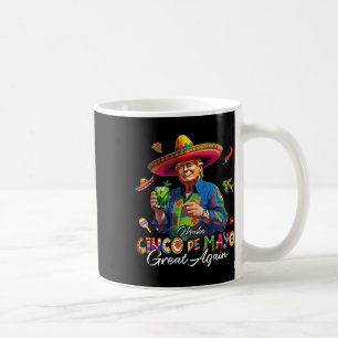 Mexicaans Maak Cinco De Mayo Groot Again Grappig T Koffiemok