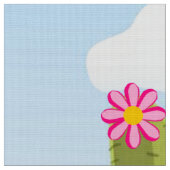 Mexicaans Man Donkey Dog Sombrero Yellow Fabric Stof (Close Up)